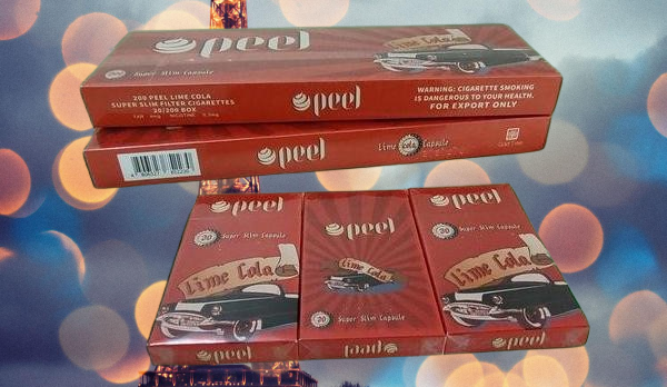 百乐peel可乐味「lime cola」爆珠香烟正品代购价格和购买味道反馈